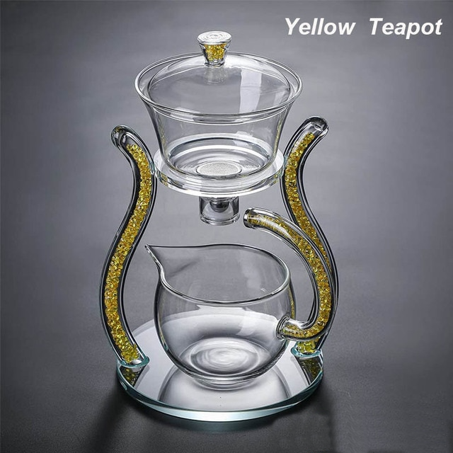 PureSteep - Luxuriöse magnetische Teebereitungseinheit aus Kristall