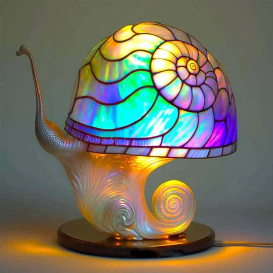Glaslamp - lampe i farvet glas Fortryllende farver og beroligende lys til alle rum | 50% Rabat
