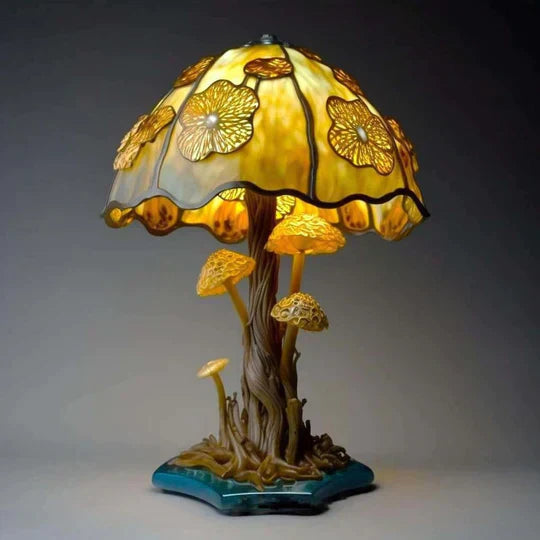 Glaslamp - lampe i farvet glas Fortryllende farver og beroligende lys til alle rum | 50% Rabat