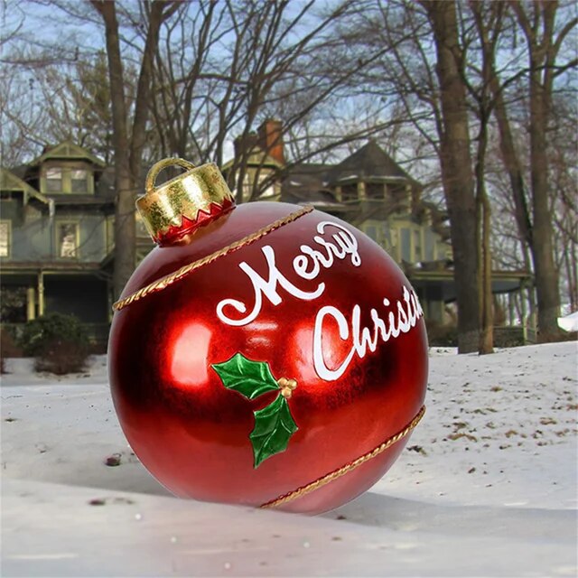 RadianceSphere Riesige Weihnachtskugeln — Unzerbrechliche Feiertagsfreude