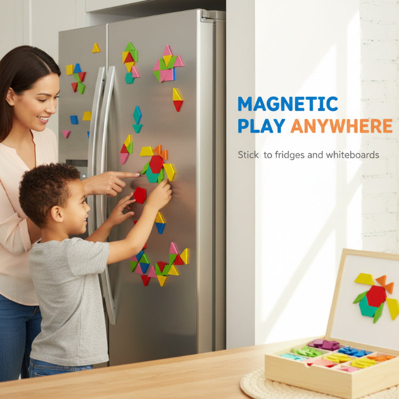 BrainCraft Builders Magnetisches Puzzle — Entfache sofort die Fantasie