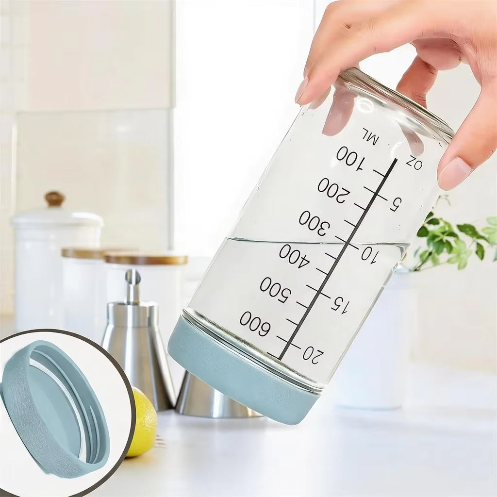Luftdichtes, auslaufsicheres Vorratsglas aus Borosilikatglas (750ml)
