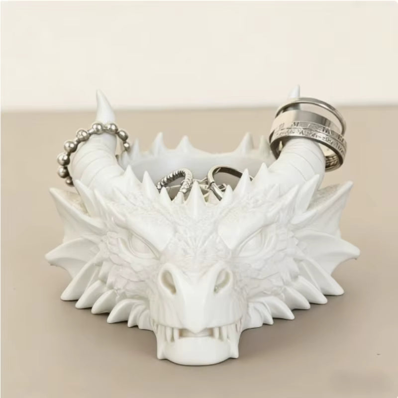 Gotischer Drachen-Schmuckorganizer für den Schreibtisch
