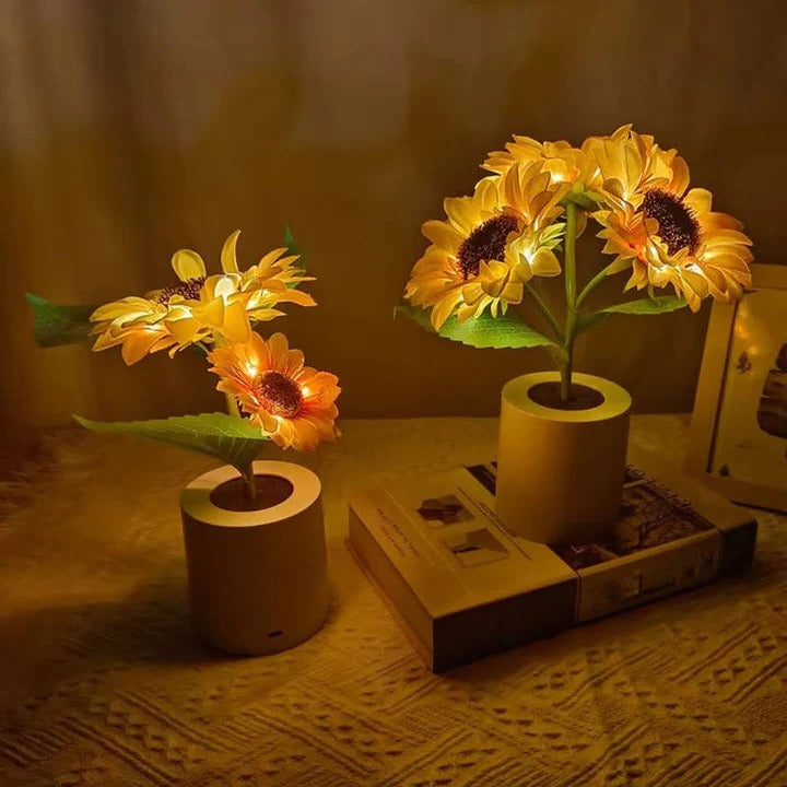 Sunflower Lamp – Trådløse solsikkelamper