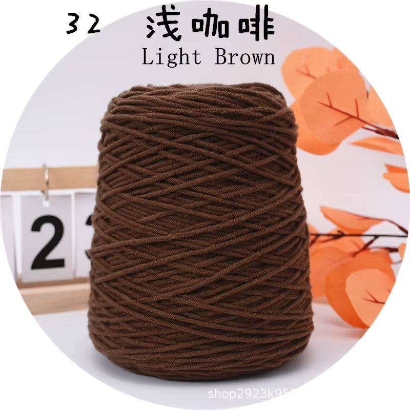 Holdbar 8-trådet flerfarvet tufting garn (400g)