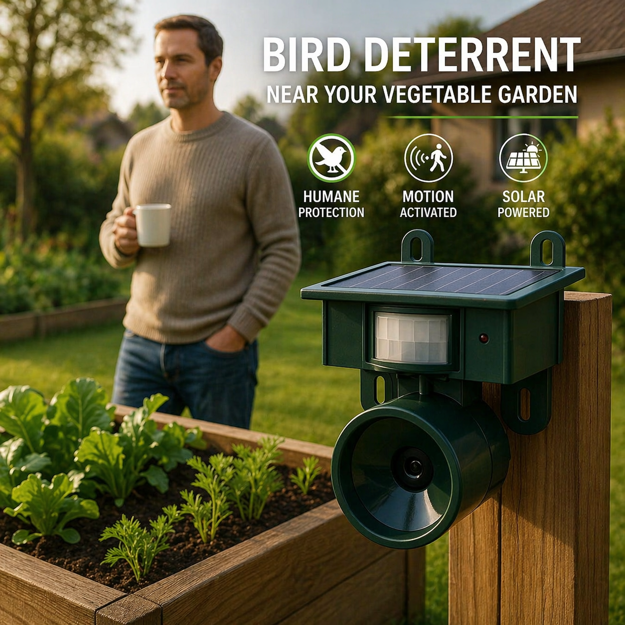 AeroGuard — Fredelig Havefrihed