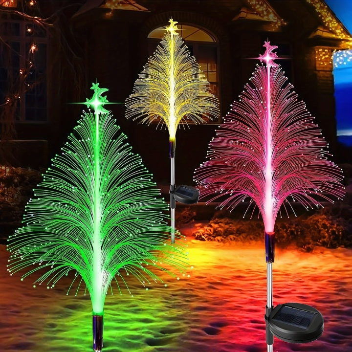 LumiVerdes 3-delte solcellelys træer — forvandl aftener, skab glæde