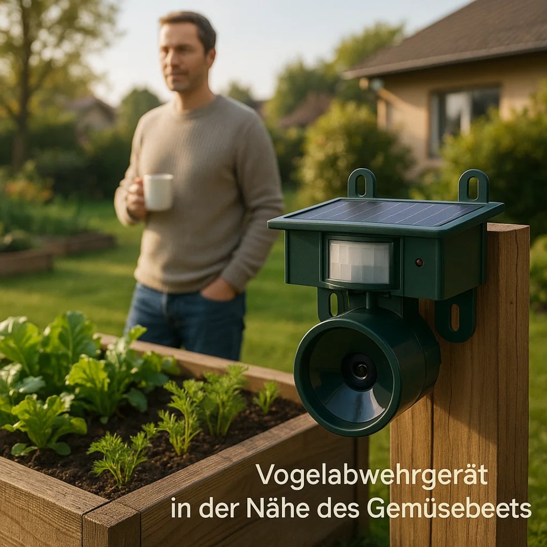 SentinelSonic — Stille, Solcelledrevet Fuglebeskyttelse