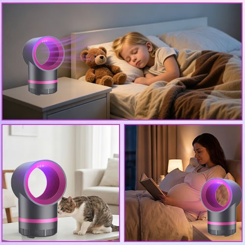 LuminaGuard Myggefælde Lampe — Fredelige Nætter, Bidfri