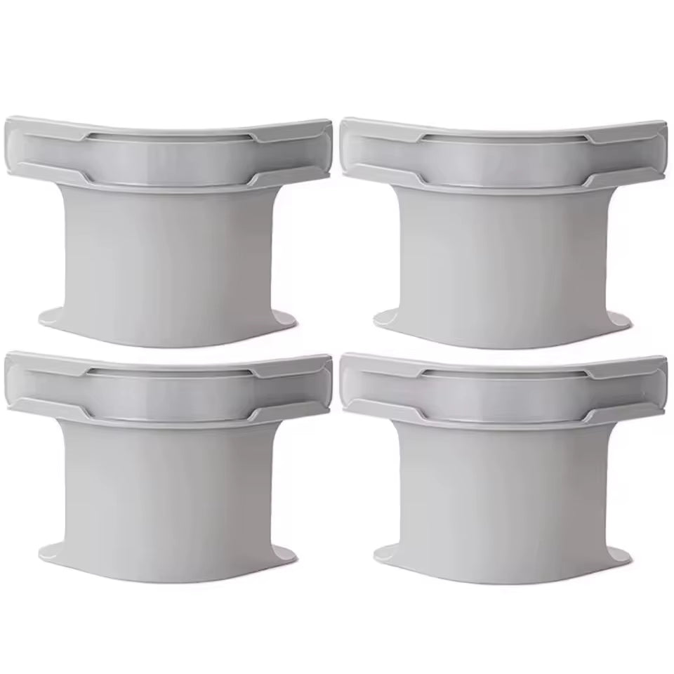 Robuste Bettlaken-Eckclips mit Rutschschutz (4er-Pack)