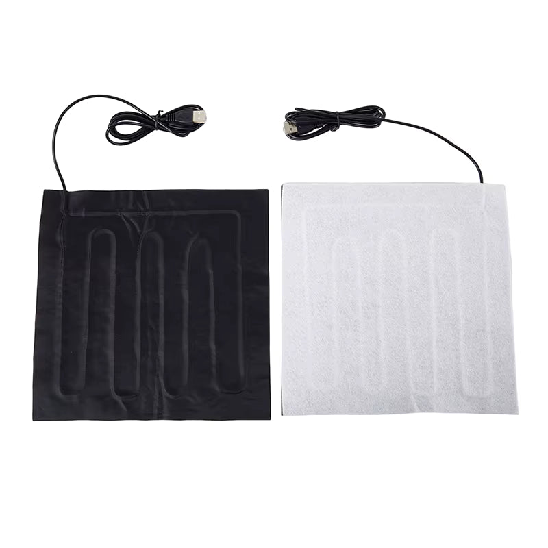 USB-betriebenes weiches Heizkissen aus Kohlefaser (22 cm x 22 cm)