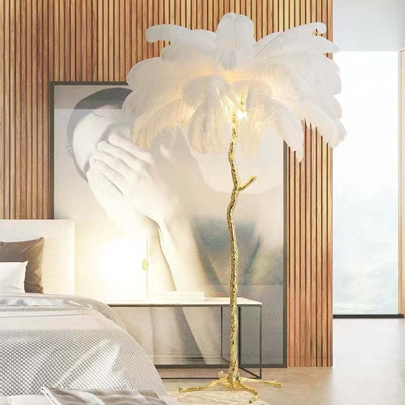 Variant image for LED Gulvlampe og Tafellampe i Hvid og Sort Metal – Dimbar, Energi Effektiv Belysning til Spisestue og Stue-2
