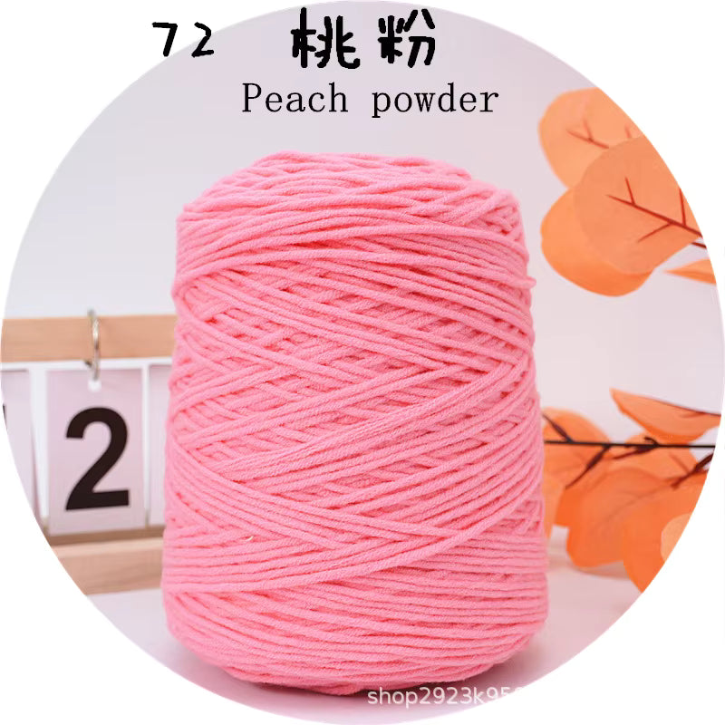 Holdbar 8-trådet flerfarvet tufting garn (400g)