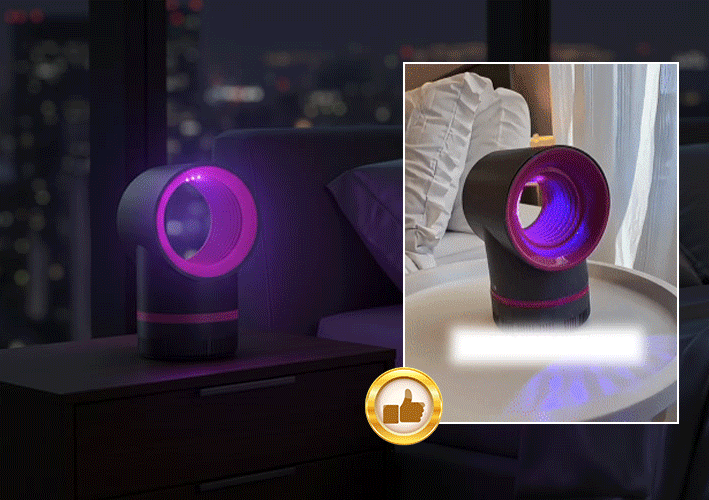 LuminaGuard Myggefælde Lampe — Fredelige Nætter, Bidfri