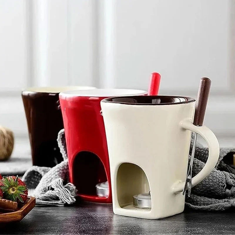 VelvetSip Fondue Kop — Uendelig Hygge Nydelse