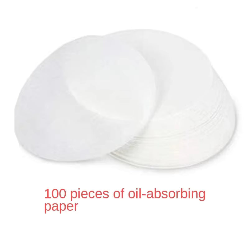 Lebensmittelechte Antihaft-Aluminium-Burgerpresse (abnehmbarer Griff)