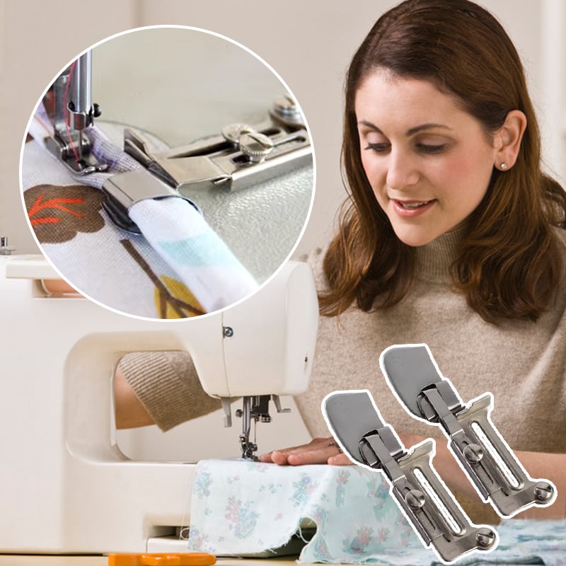 SwiftStitch Justerbar Rullefaldsfod – Perfekte Kante, Nemt