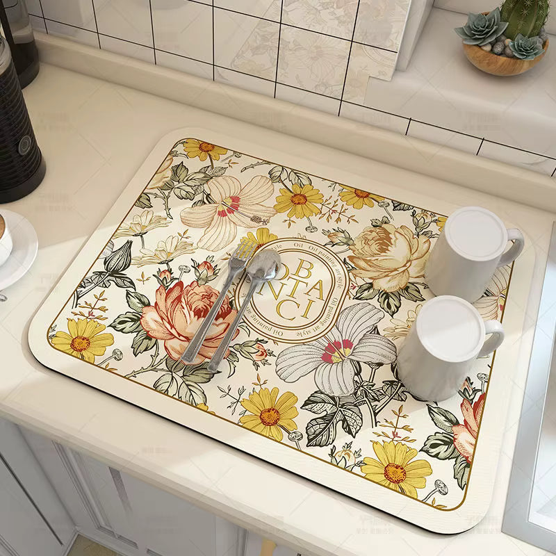 Superabsorbierende, schnell trocknende Abtropfmatte (rutschfest)