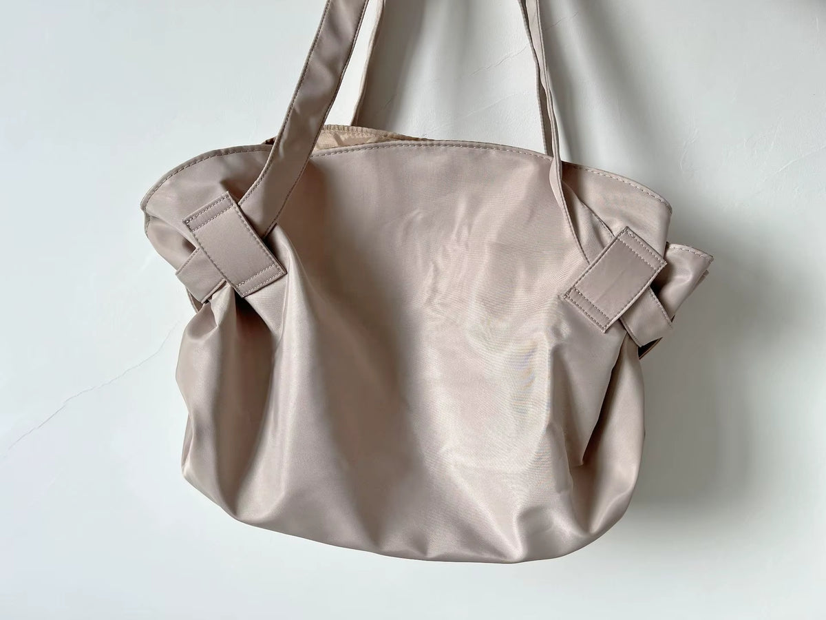 Zusammenfaltbare Einkaufstasche mit großem Fassungsvermögen (eine Schulter-Crossbody-Tasche)