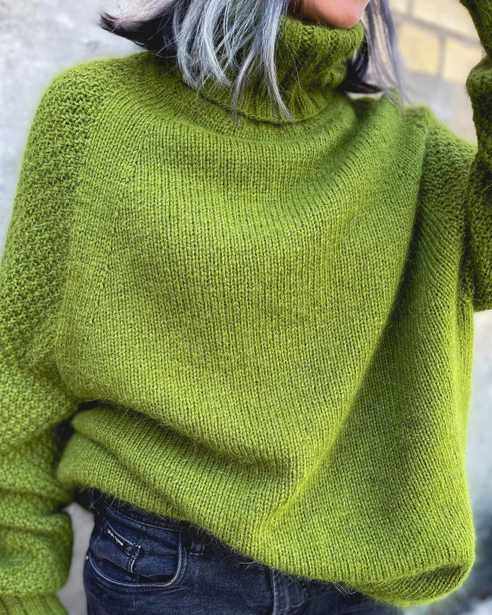 Gisella - Eleganter und gemütlicher Oversize-Rollkragenpullover für Frauen