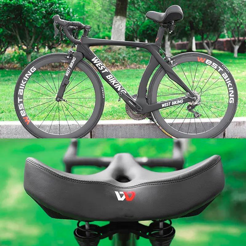 RideComfort - Bequemer Big Bottom-Fahrradsattel - Maximale Bequemlichkeit