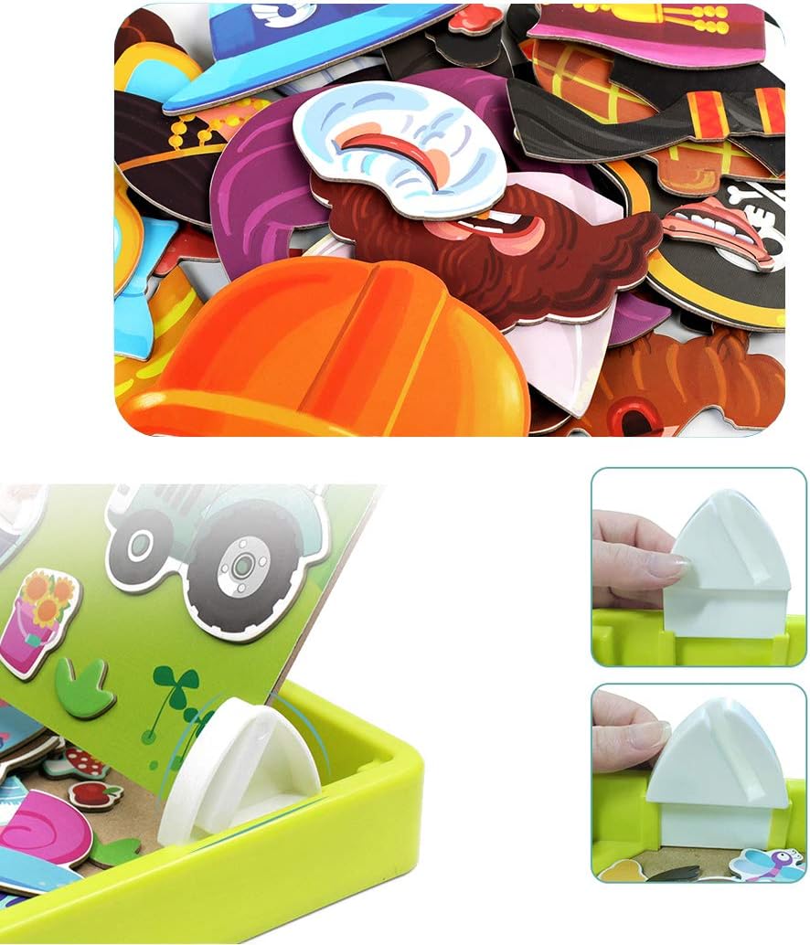 SparkFace Magnetisk Puslespil — Inspirer Glædelig Fantasi