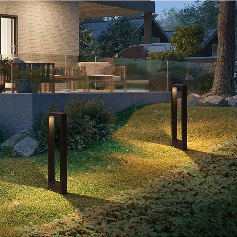 Vandtæt Græs Lampe til Havebelysning – Sikker og Nem Installation, 30cm, 60cm, 80cm, Aluminium, 6000K Lys-6