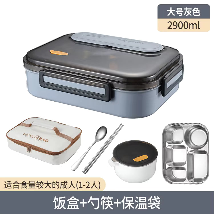 Vakuumisolierte, auslaufsichere Lunchbox aus rostfreiem 304er Edelstahl