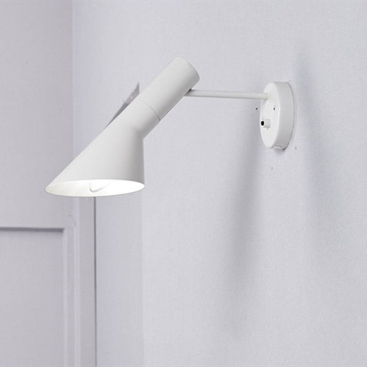 LumiMod - Industrielle Wandleuchte Kegelförmige Wandleuchte mit Aluminiumschirm