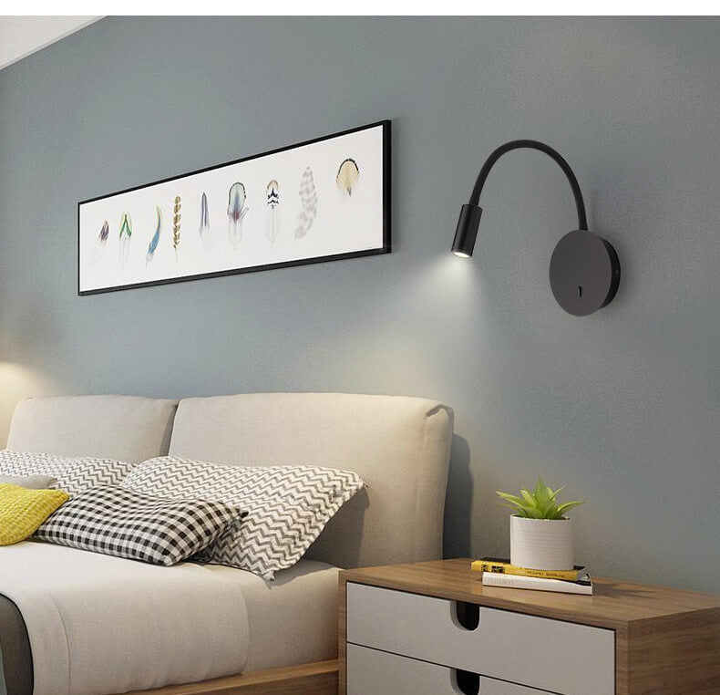 LumaFlex - Moderne 360-graders justerbar LED-væglampe