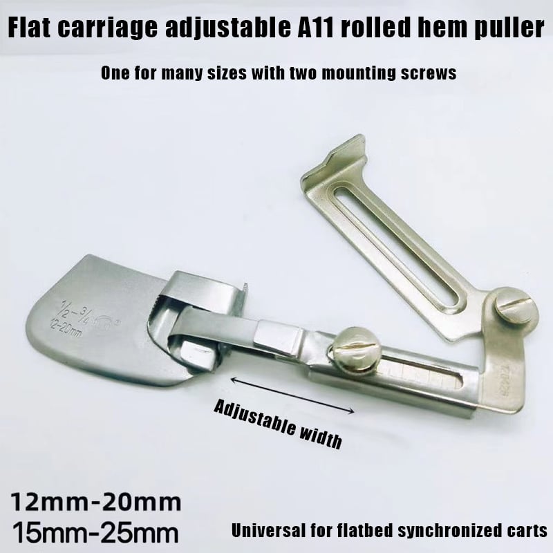 SwiftStitch Justerbar Rullefaldsfod – Perfekte Kante, Nemt
