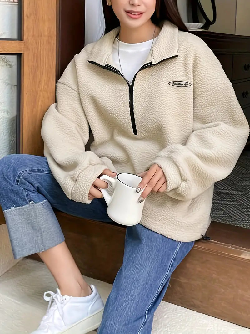 CozyEase - Lässiger Damenpullover für den Herbst | Komfort und Stil für den Herbst