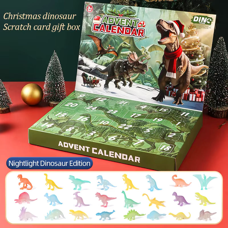 24-dages samler-dinosaur-julekalender (24 figurer)