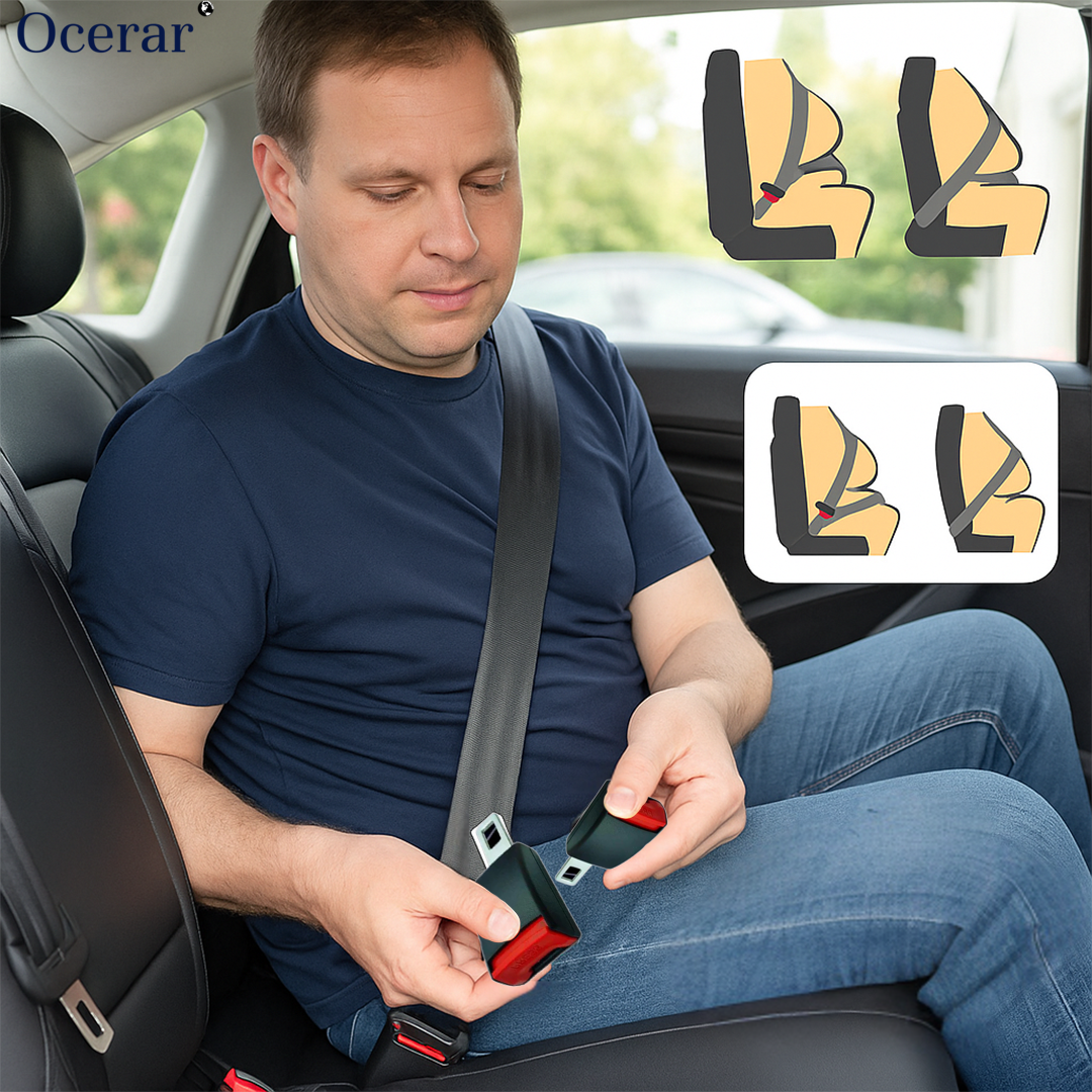 FreedomFit Sædebelteforlænger — Kør Komfortabelt, Føl Dig Fri