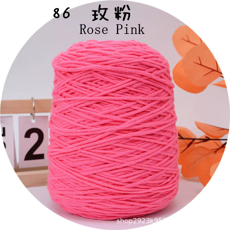 Holdbar 8-trådet flerfarvet tufting garn (400g)