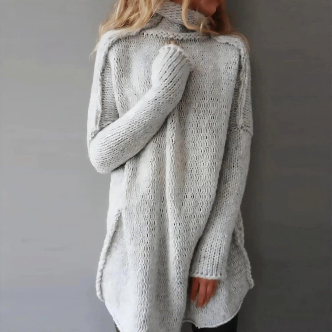 Aurora - Stilvoller handgestrickter Pullover | Wärme und Eleganz