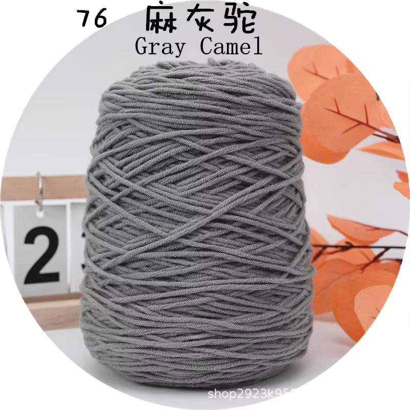 Holdbar 8-trådet flerfarvet tufting garn (400g)