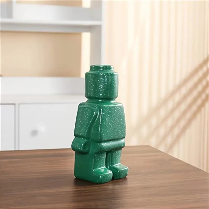 Elegant nordisk keramisk robotvase