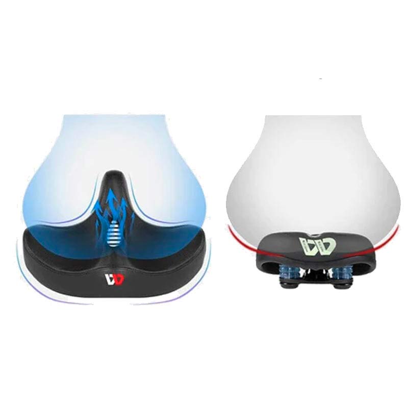 RideComfort - Bequemer Big Bottom-Fahrradsattel - Maximale Bequemlichkeit