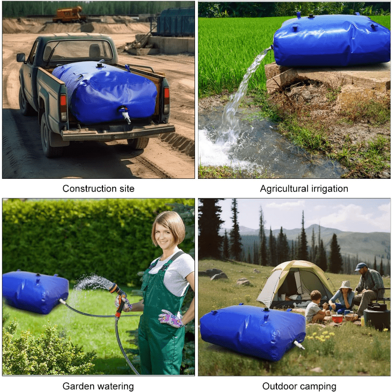 AquaStash Wasseraufbewahrungstasche - langlebig und zusammenklappbar für Garten und Notfälle