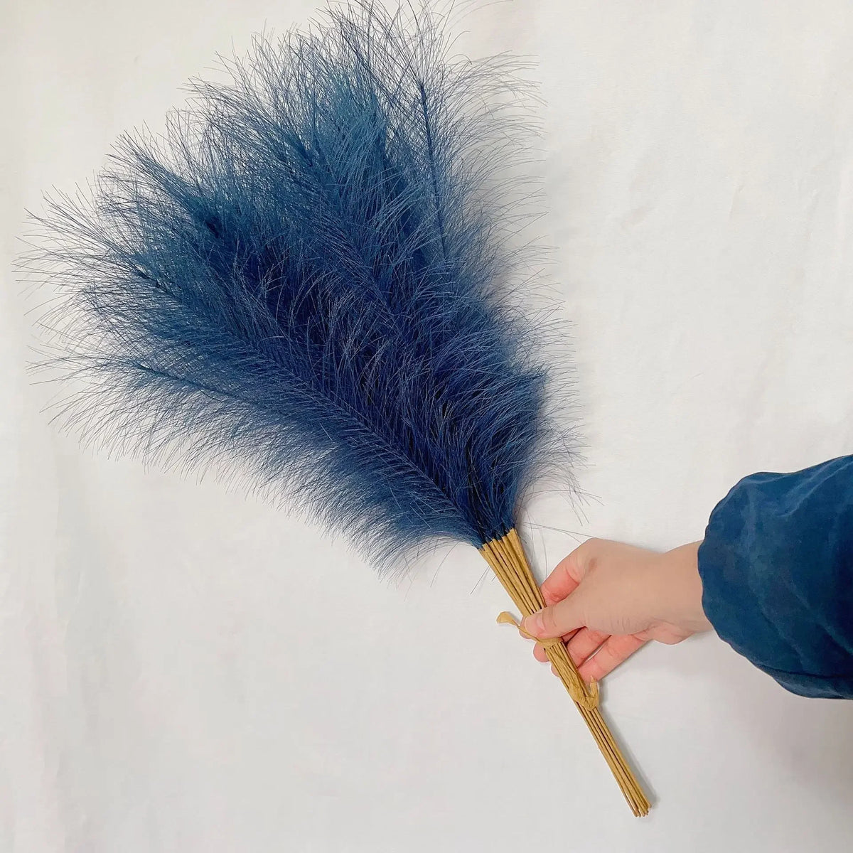 Künstlicher Pampasgrasstiel aus Seide (53–55 cm)