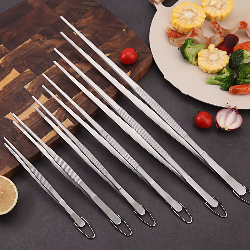 Kochpinzette aus Edelstahl zum Kochen (12 Zoll)