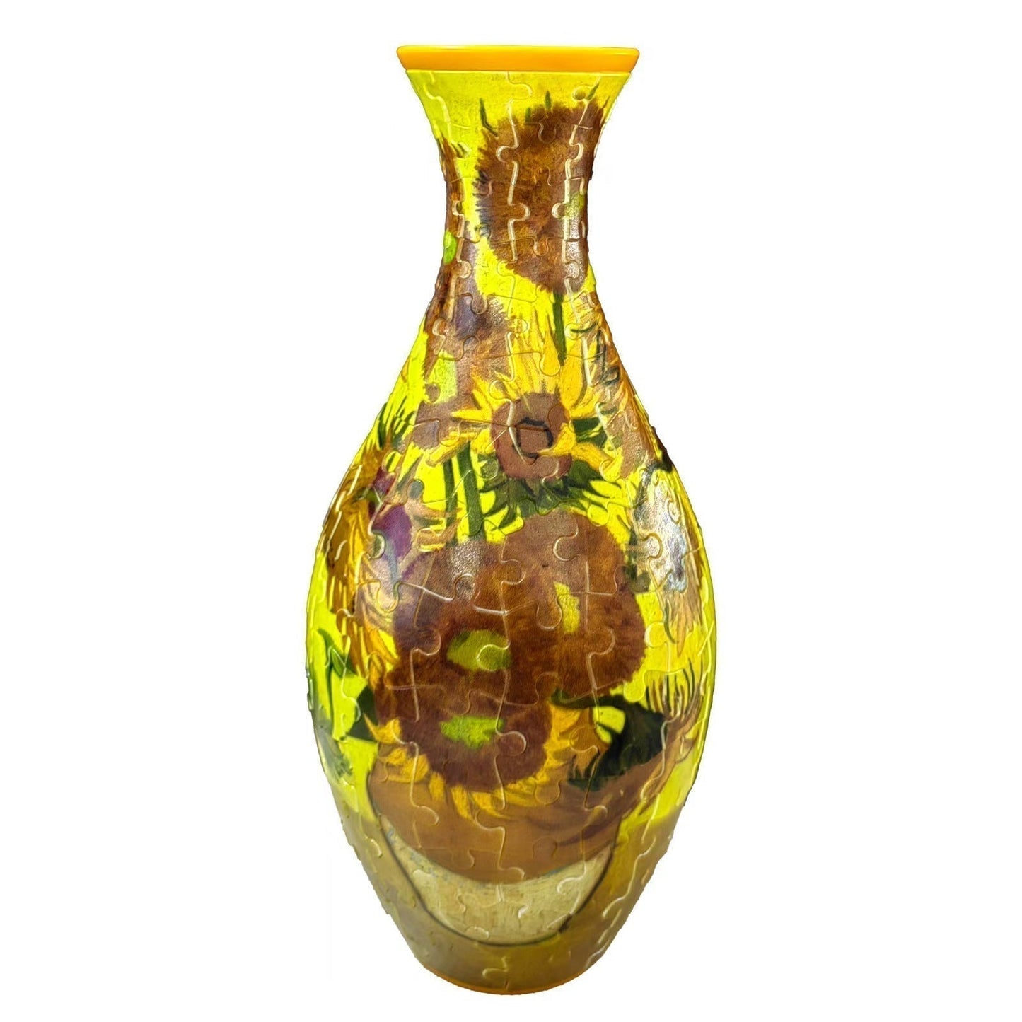 EcoBloom - 3D Puzzle Vase - Dekorative Blumenvase mit abnehmbarer Wasserbehälter