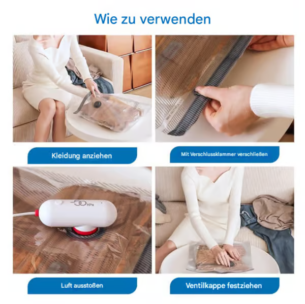 AirSqueeze Pro — Stressfreies Verpacken freisetzen