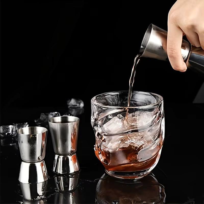 Nøjagtig dobbelt-sidet rustfri stål cocktailmåler
