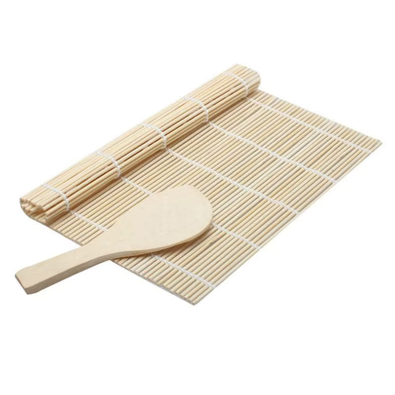 Umweltfreundliches Bambus-Sushi-Rollset (2-teiliges Set)