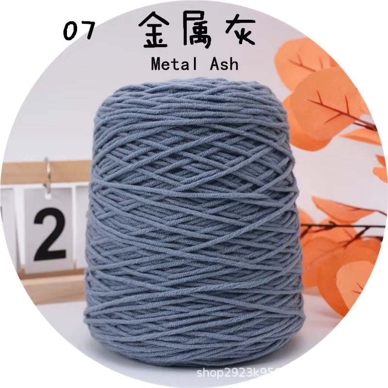 Holdbar 8-trådet flerfarvet tufting garn (400g)