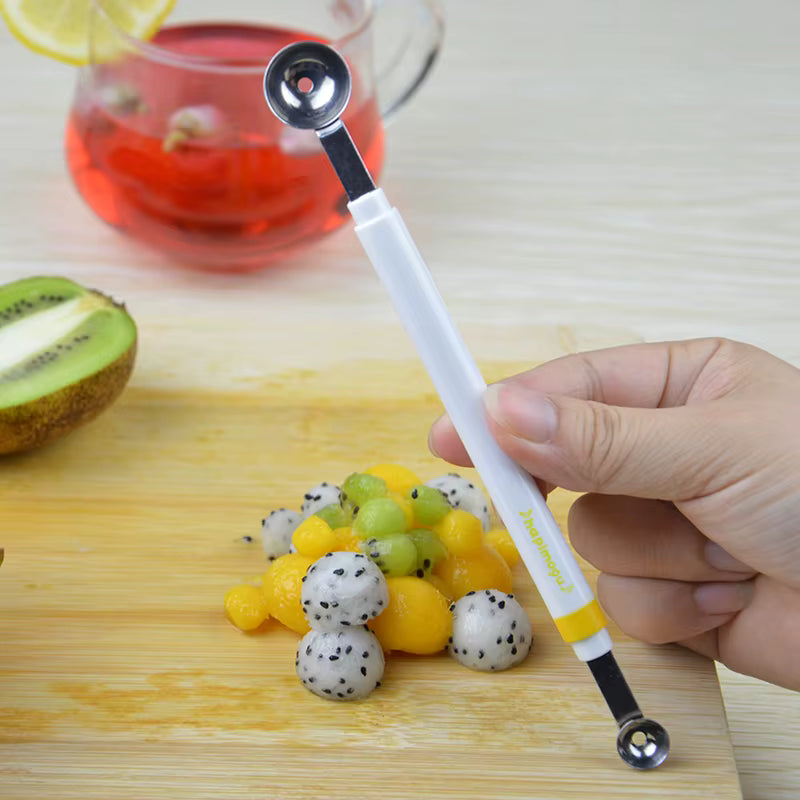 Doppelseitiger Melonenschneider aus Edelstahl