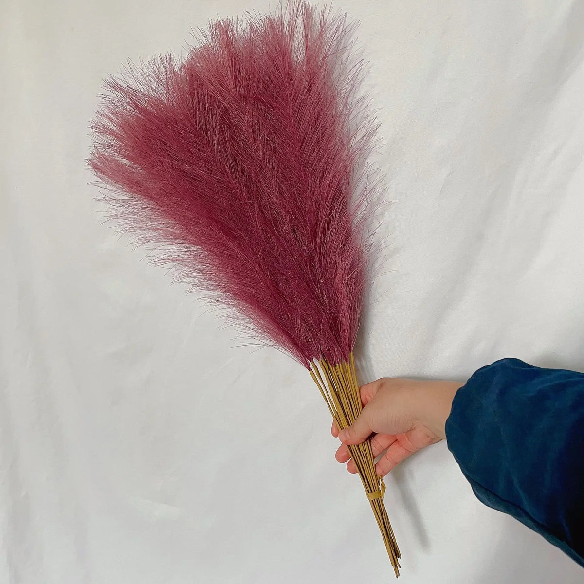 Künstlicher Pampasgrasstiel aus Seide (53–55 cm)