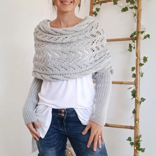 ChicWrap - Eleganz und Komfort mit der gestrickten Bolero